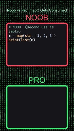 Noob vs Pro: map() Gets Consumed