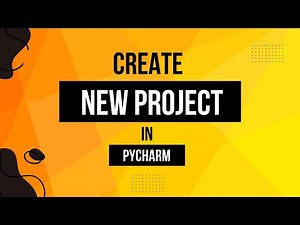 How to create new project in pycharm
