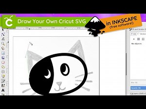 How to Draw an SVG in Inkscape - Tutorial for Cricut