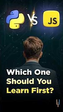 🔥Python vs JavaScript: Which One Should You Learn First? #shorts #simplilearn