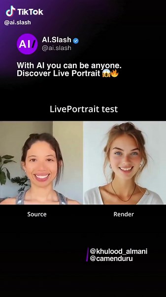 Experience Live Portrait AI: Your Facial Gestures Come to Life!
