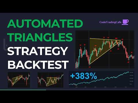 Automate Ascending Triangle Trading Strategy in Python + Backtest in Python (86% Win Rate)