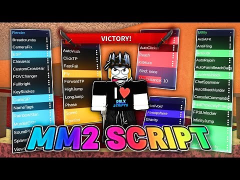 Using HACKS For MM2 ADMIN COMMANDS in Murder Mystery 2 Script!
