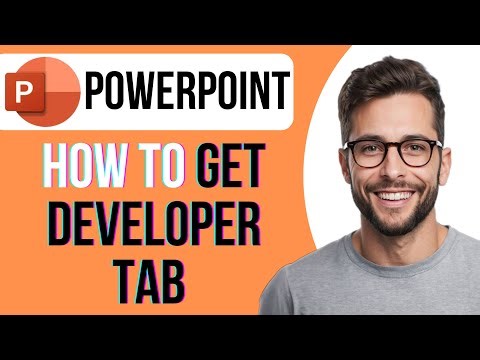 How To Get Developer Tab In Powerpoint