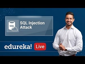 Cyber Security Live - 2 | SQL Injection Attack Tutorial | Cybersecurity Training | Edureka