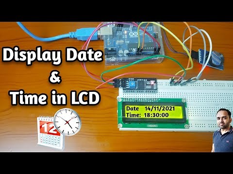 How to Display Current Date and Time in LCD