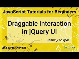 Draggable Interaction in JQuery UI