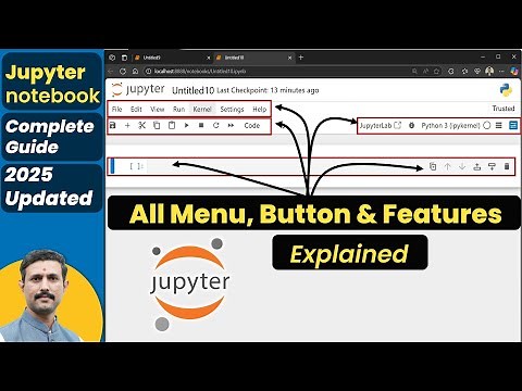 Jupyter notebook complete beginner guide | Introduction to jupyter notebook | Jupyter notebook 2025