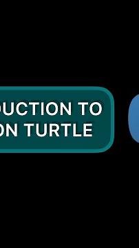 Getting Started With Python Turtle Graphics
