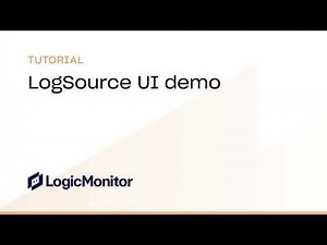 LogicMonitor LogicSource UI
