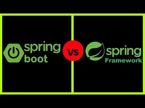 Spring Framework vs Spring Boot