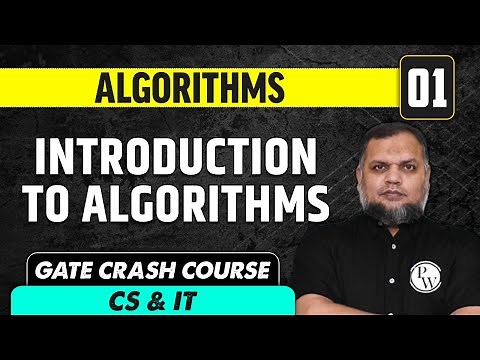Algorithms 01 | Introduction to Algorithm | CS & IT | GATE Crash Course