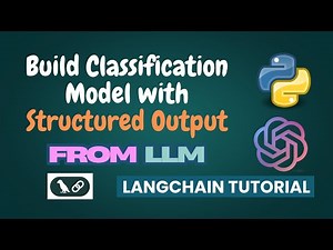 Build a Classification Model with Structured Output | LangChain Tutorial