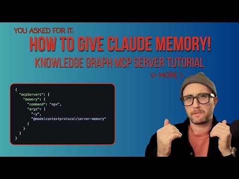 Unlock Claude's Memory: Knowledge Graph MCP Server Tutorial