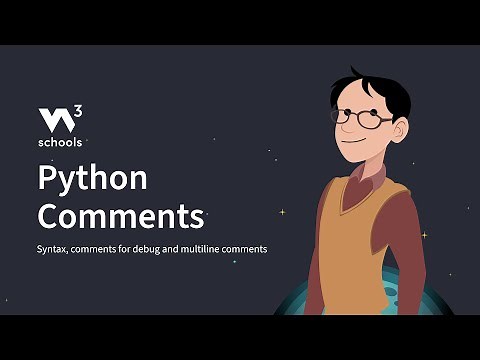 Python - Comments - W3Schools.com
