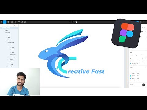 Creative Fast Logo Designing In FIGMA || Tutorial