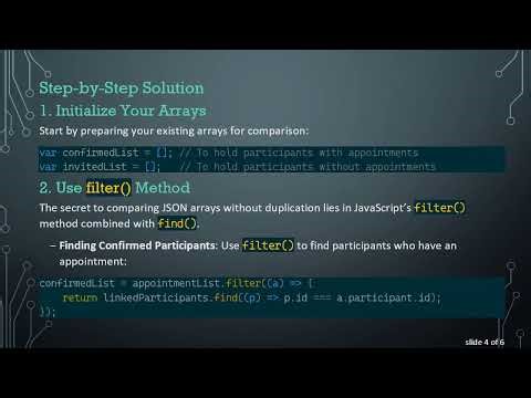 How to Compare Two JSON Arrays in JavaScript and Find Common Values