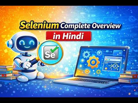 Selenium Overview In Hindi | Complete Beginner Guide to Selenium Automation