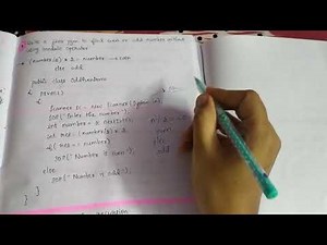 Java program to find whether a number is even or odd without using modulo operator