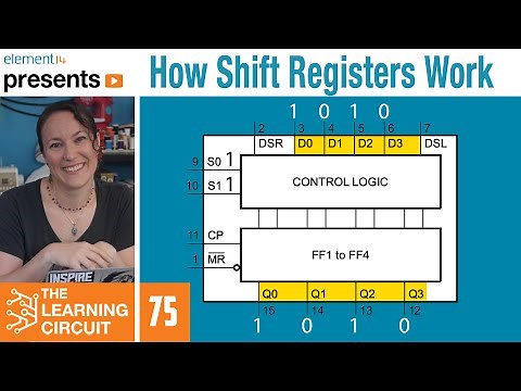 How Shift Registers Work - The Learning Circuit