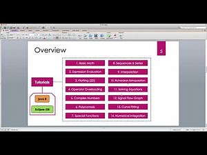 Java for Scientific Computing: overview