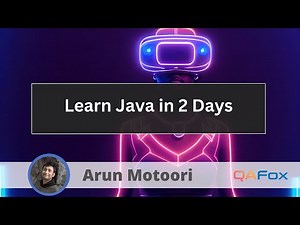 Learn Core Java for Selenium in 2 days