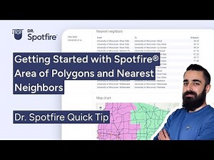 Getting Started with Spotfire: Area of Polygons and Nearest Neighbors