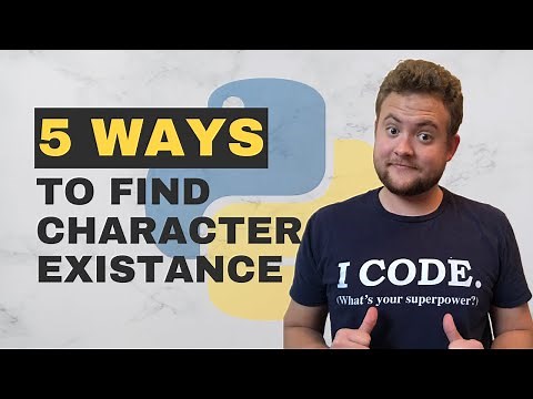 How To Check A String For A Character In Python