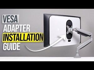 How to Install CREAT3D VESA Adapter on DELL Alienware AW3225QF and AW3423DWF Monitors