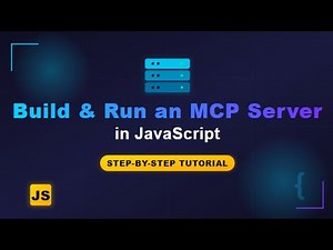 Build & Run an MCP Server in JavaScript (Step-by-Step Tutorial)