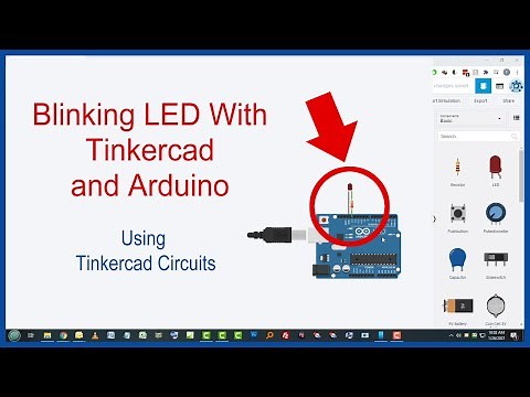 Tinkercad Circuits #5 - Blinking LED With Tinkercad and Arduino