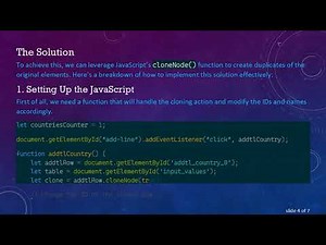 How to Access and Modify an Element’s ID in JavaScript Cloning The Complete Guide