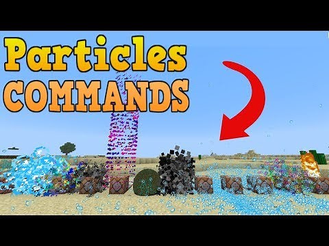 Minecraft Bedrock Edition Particles Commands 1.8.0.10 Beta