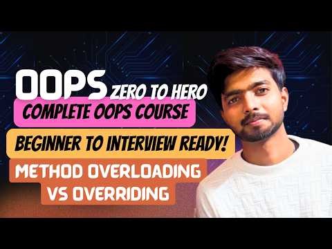 Method Overloading vs Overriding | Most Asked Interview Difference | OOPS Zero to Hero 24 | CodiXo
