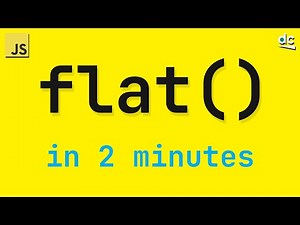 How To Flatten Arrays - JavaScript Array Flat (In 2 Mins)