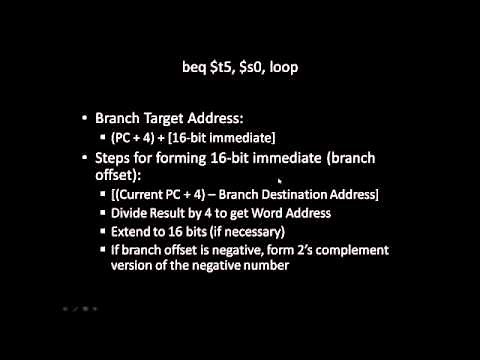 Converting MIPS Instructions to Machine Code
