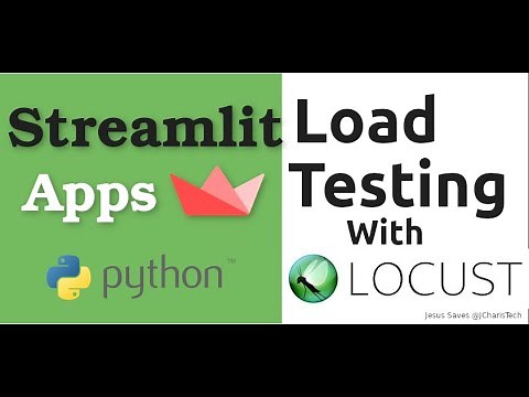 Load Testing Streamlit Apps Using Locust Python