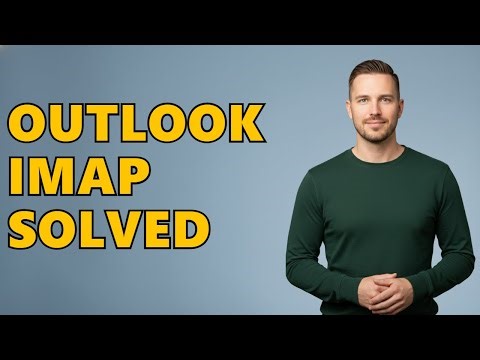 What Are The IMAP Settings For Outlook?