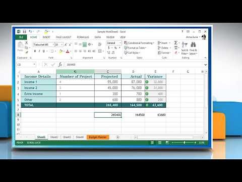 How to convert a Formula to a Static value in Excel 2013 :Tutorial