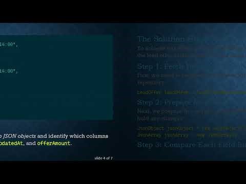 How to Compare Two JSON Objects in Java and Track Changes