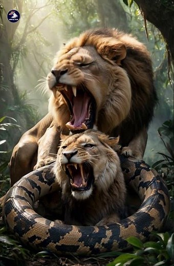 What Happens When Tiger Meets Python in the WILD?#pythonencounter #PythonVsTiger #PredatorShowdown