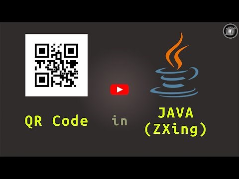 Generating QR Code in Java | ZXing