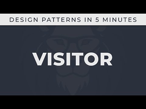 Visitor - Design Patterns in 5 minutes