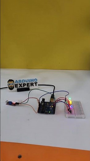 ✨ Clap to Turn ON LED! 🔥 | Arduino Project | Sound Sensor Project ✨