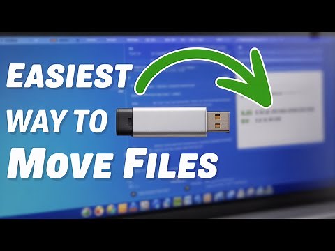Easiest Way To Move Files To USB Flash Drive/HDD