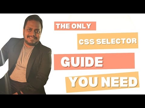 The ONLY CSS Selectors Guide You Need! #seleniumwebdriver #testautomation