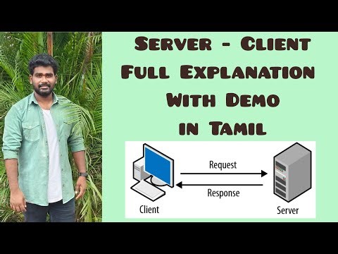 What is Server - Client & Ports? | Explained with Demo in Tamil