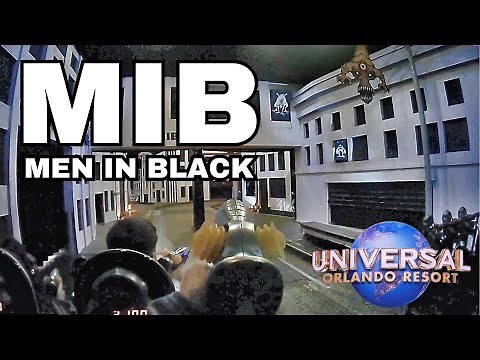 Men In Black Alien Attack (Full Ride POV) - Universal Studios Florida