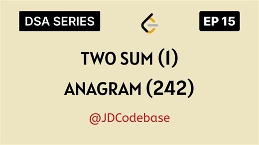 LeetCode Solutions: Two Sum Valid Anagram in JavaScript | Jatin Dhamija posted on the topic | LinkedIn