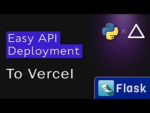 How To Deploy Your Flask API to Vercel in 2 minutes